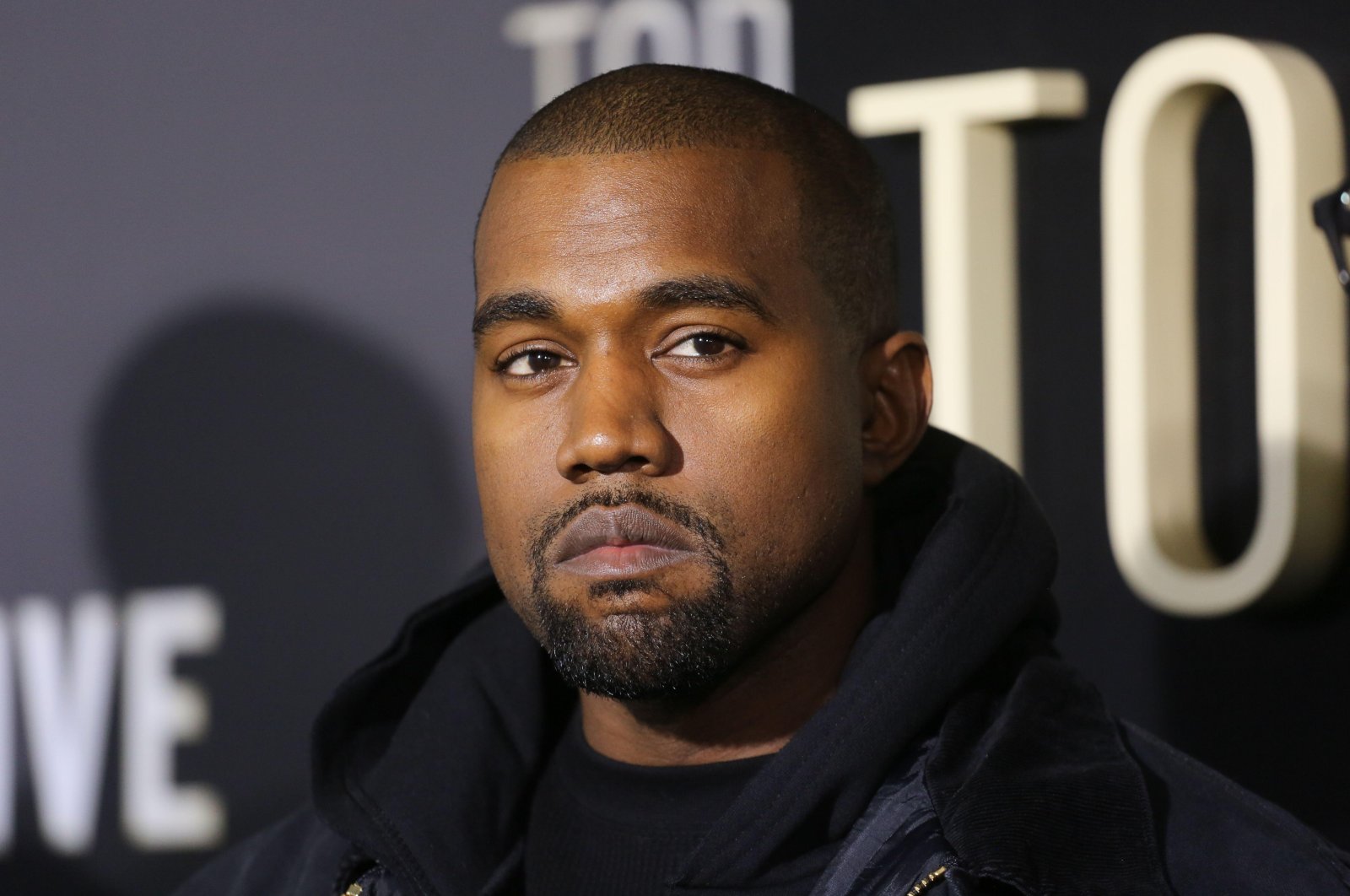 Kanye West attends the Top Five New York Premiere at Ziegfeld Theater, New York, U.S., Dec. 3, 2014. (Alamy via Reuters)