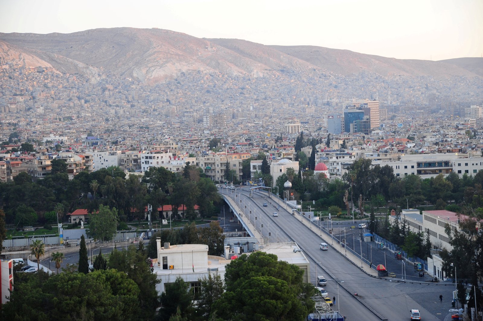 A general view shows the city of Damascus, Syria, April 14, 2018. (Reuters Photo)