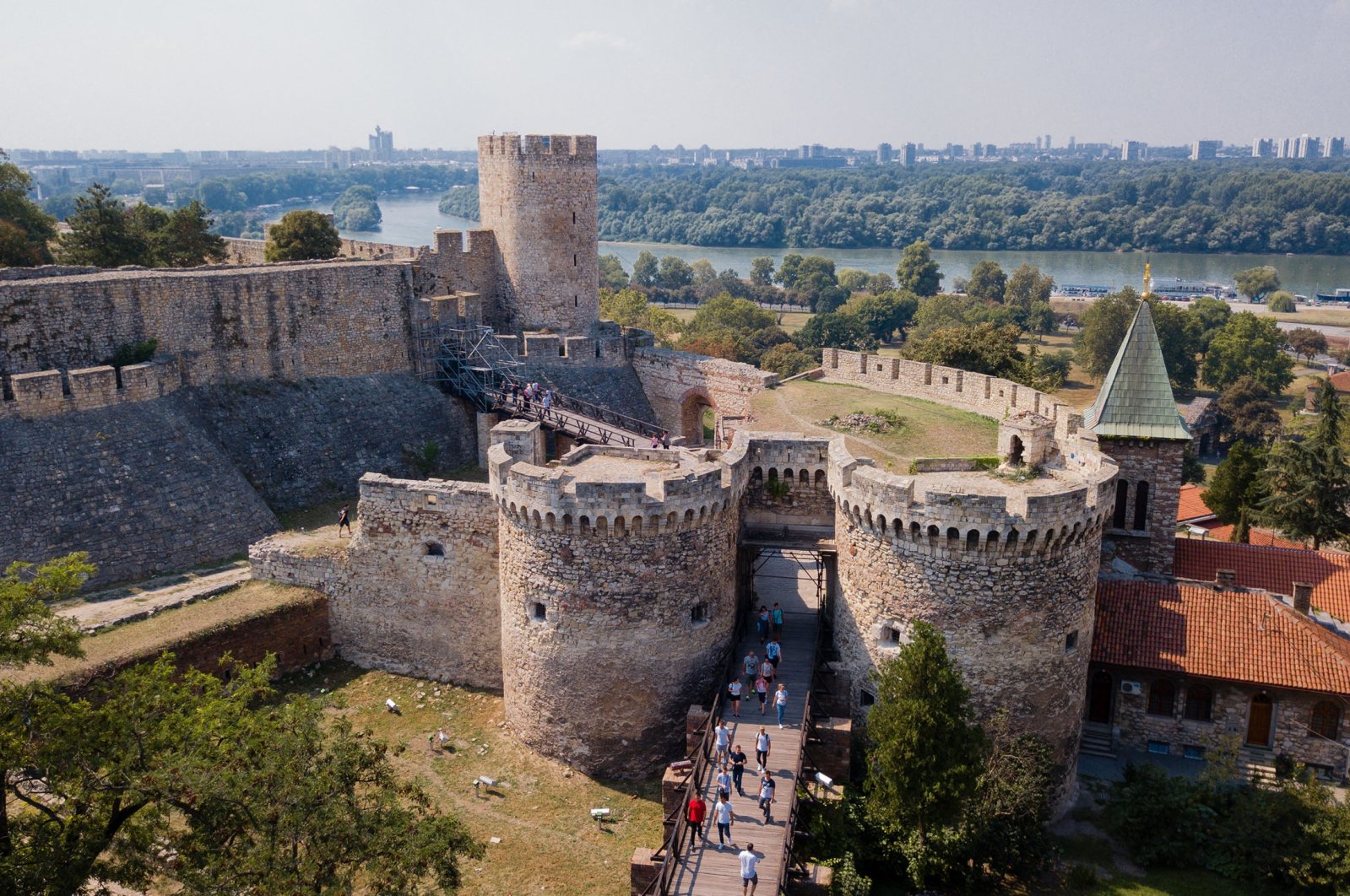 Belgrade Fortress and Kalemegdan Park, Belgrade, Serbia. (Shutterstock Photo)