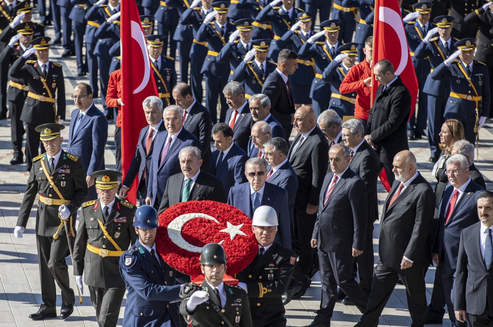 Upacara, perayaan di seluruh Türkiye untuk tahun ke-99 republik