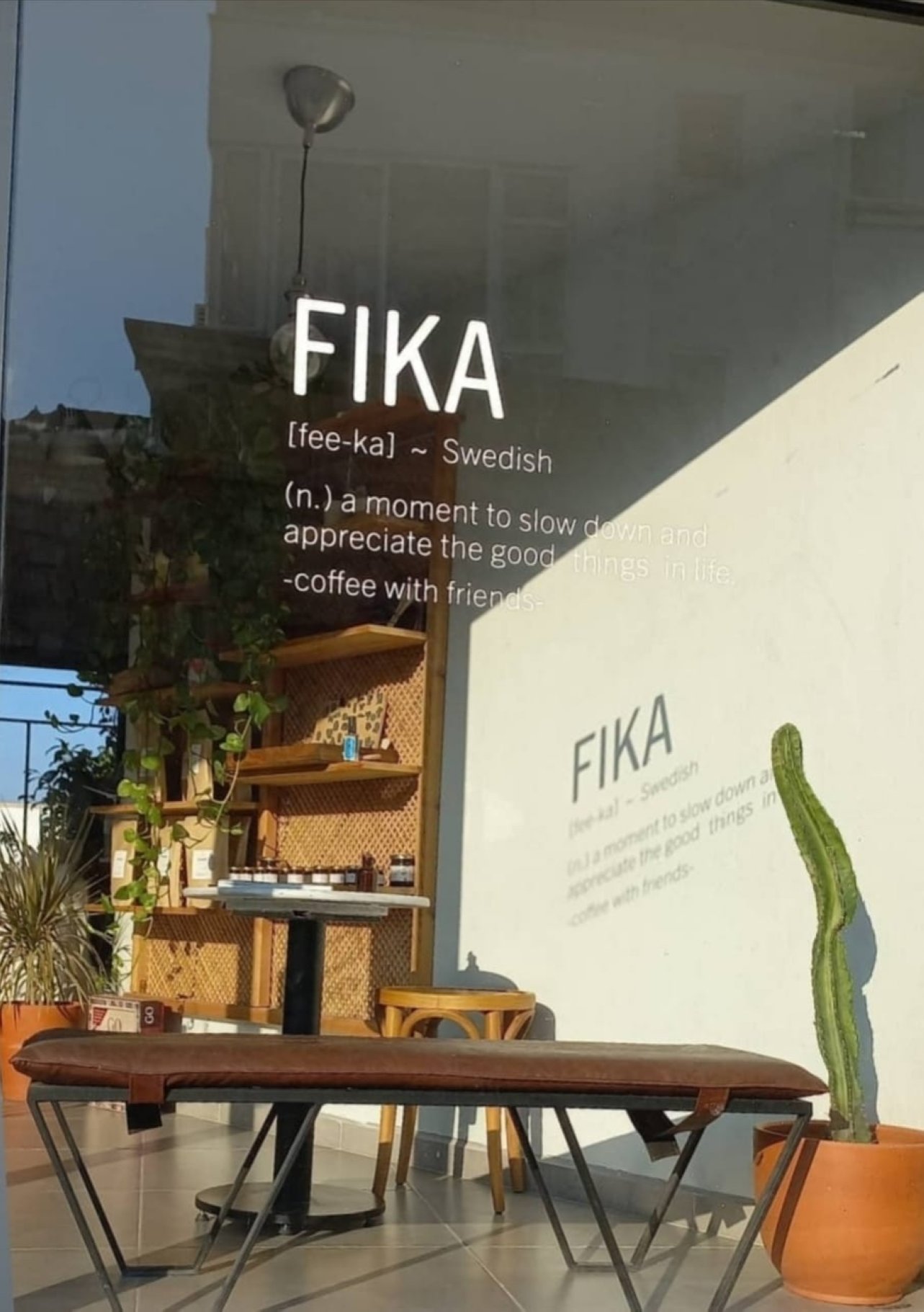 Showcase of Fika.  (Photo courtesy of Fika)