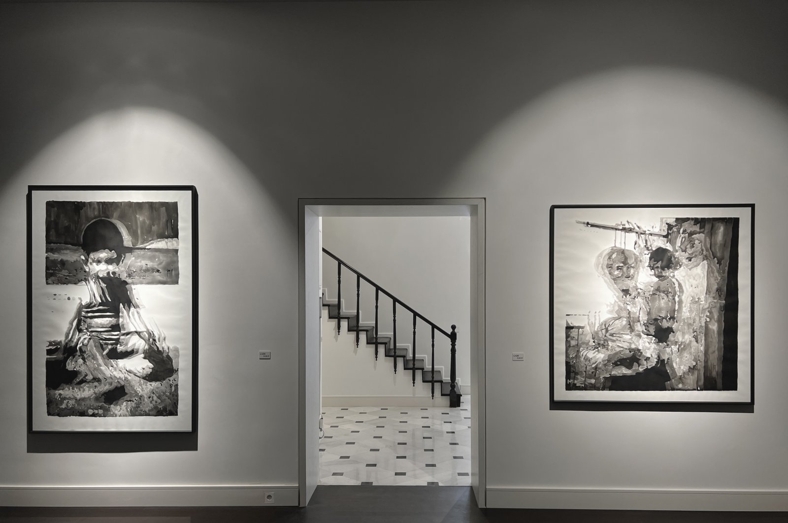 Artworks displayed in the exhibition. (Photo courtesy of Vision Art Platform)