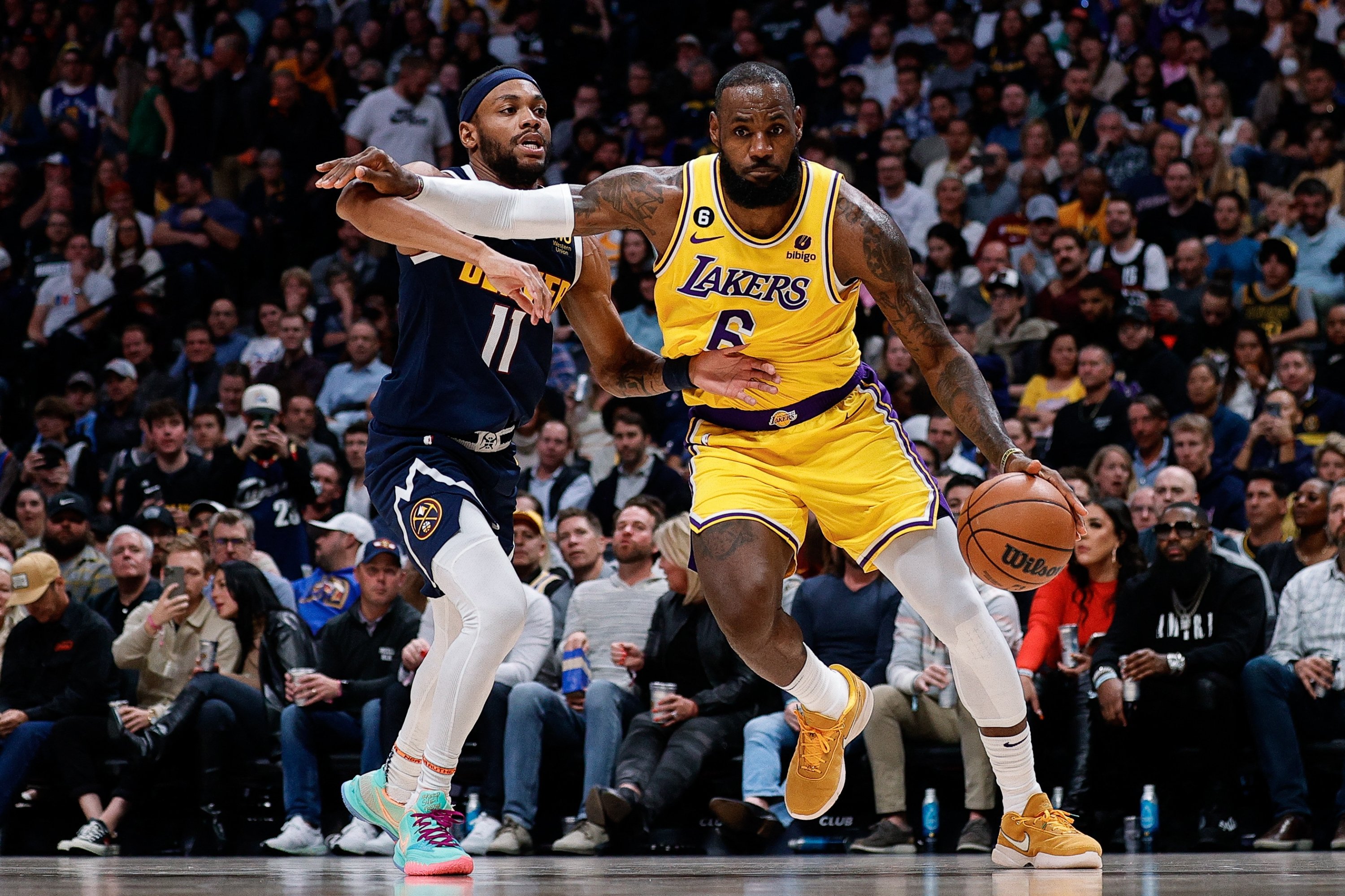 LeBron terrorizes Nuggets to pick Lakers' 1st NBA season triumph