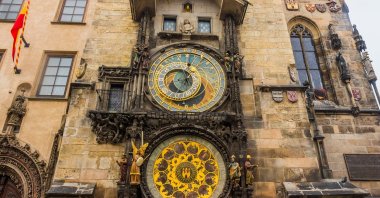 The Astronomical Clock, in Prague, Czech Republic. (Shutterstock Photo)