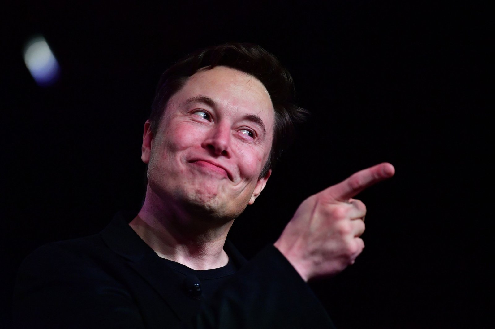 Tesla CEO Elon Musk speaks during the unveiling of the new Tesla Model Y in Hawthorne, California, U.S., March 14, 2019. (AFP Photo)