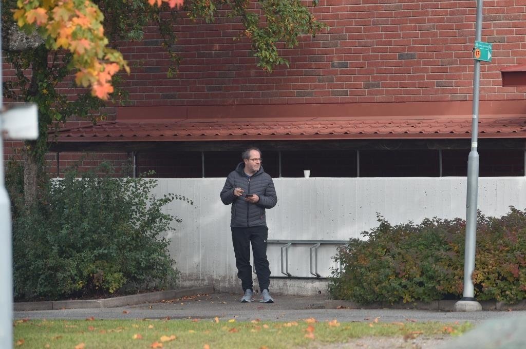 An undated photo shows Levent Kenez outside his home, in Stockholm, Sweden. (Photo by Çağrı Oğuz) 