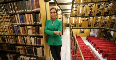 Canan Parmaksızoğlu Aksoy onsite in the Vatican, Nov. 5. 2022. (AA Photo)