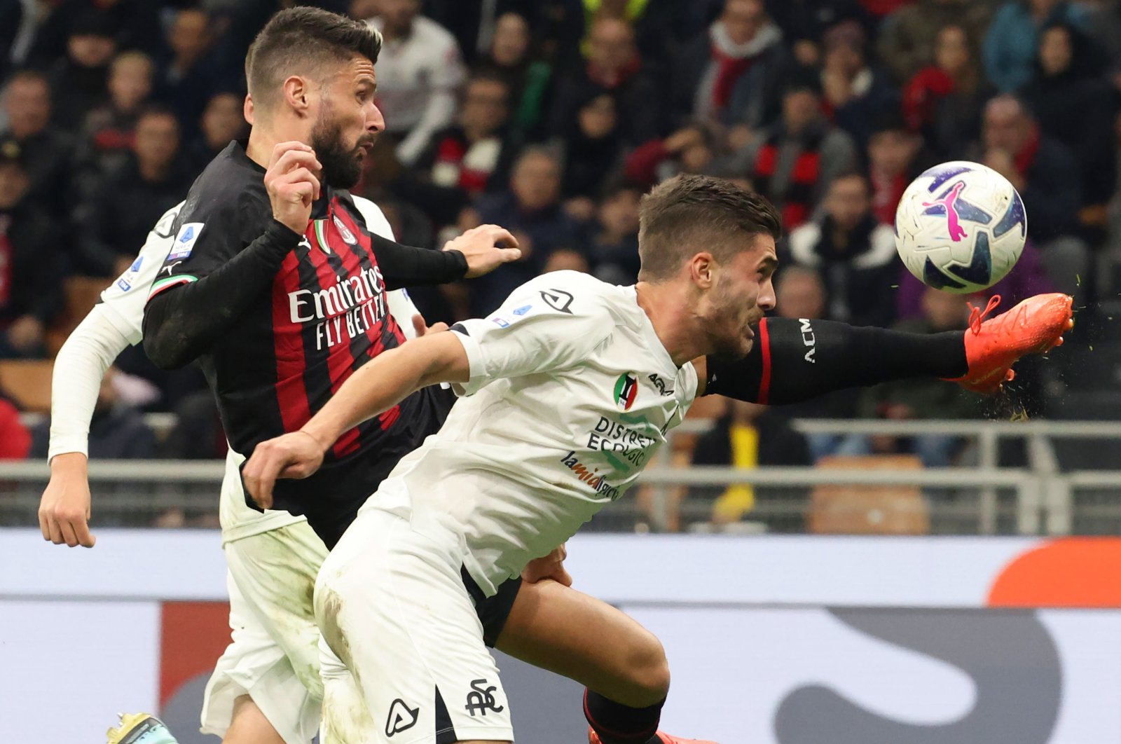 Giroud Menyelamatkan Milan dari Spezia Setelah Putra Maldini Menyerang