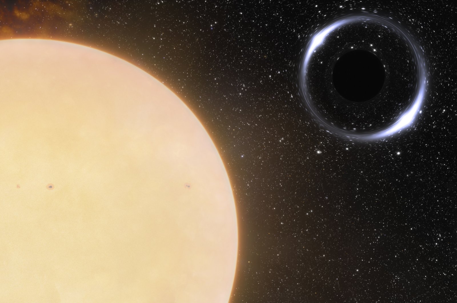 Para astronom menemukan lubang hitam terdekat yang diketahui dengan Bumi