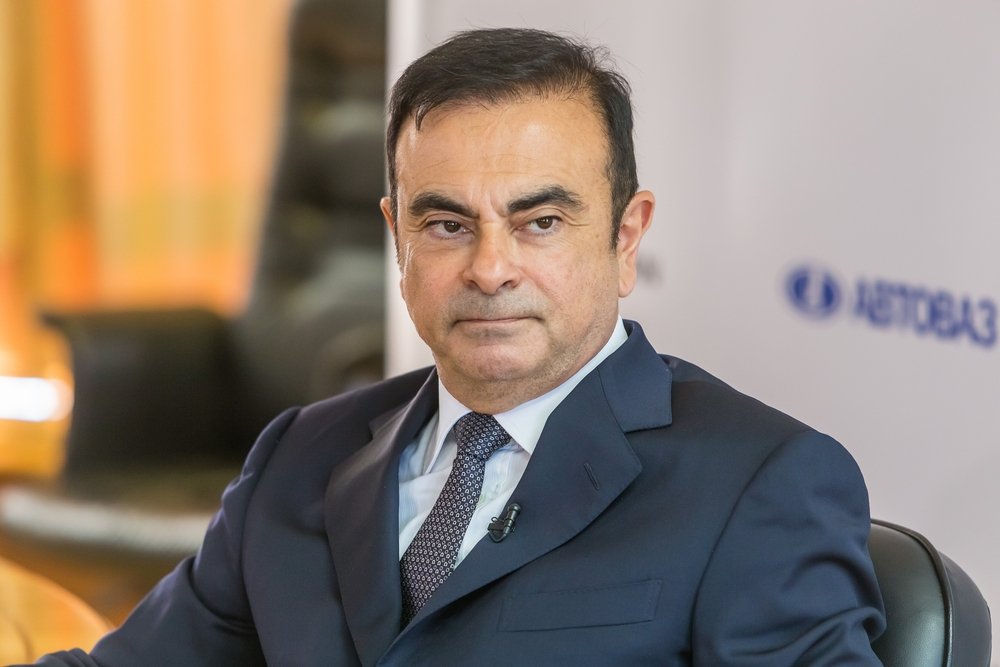 Former Nissan CEO Carlos Ghosn is seen during a visit to an automobile plant in Togliatti, Russia, June 26, 2013. (Shutterstock Photo)