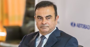 Former Nissan CEO Carlos Ghosn is seen during a visit to an automobile plant in Togliatti, Russia, June 26, 2013. (Shutterstock Photo)