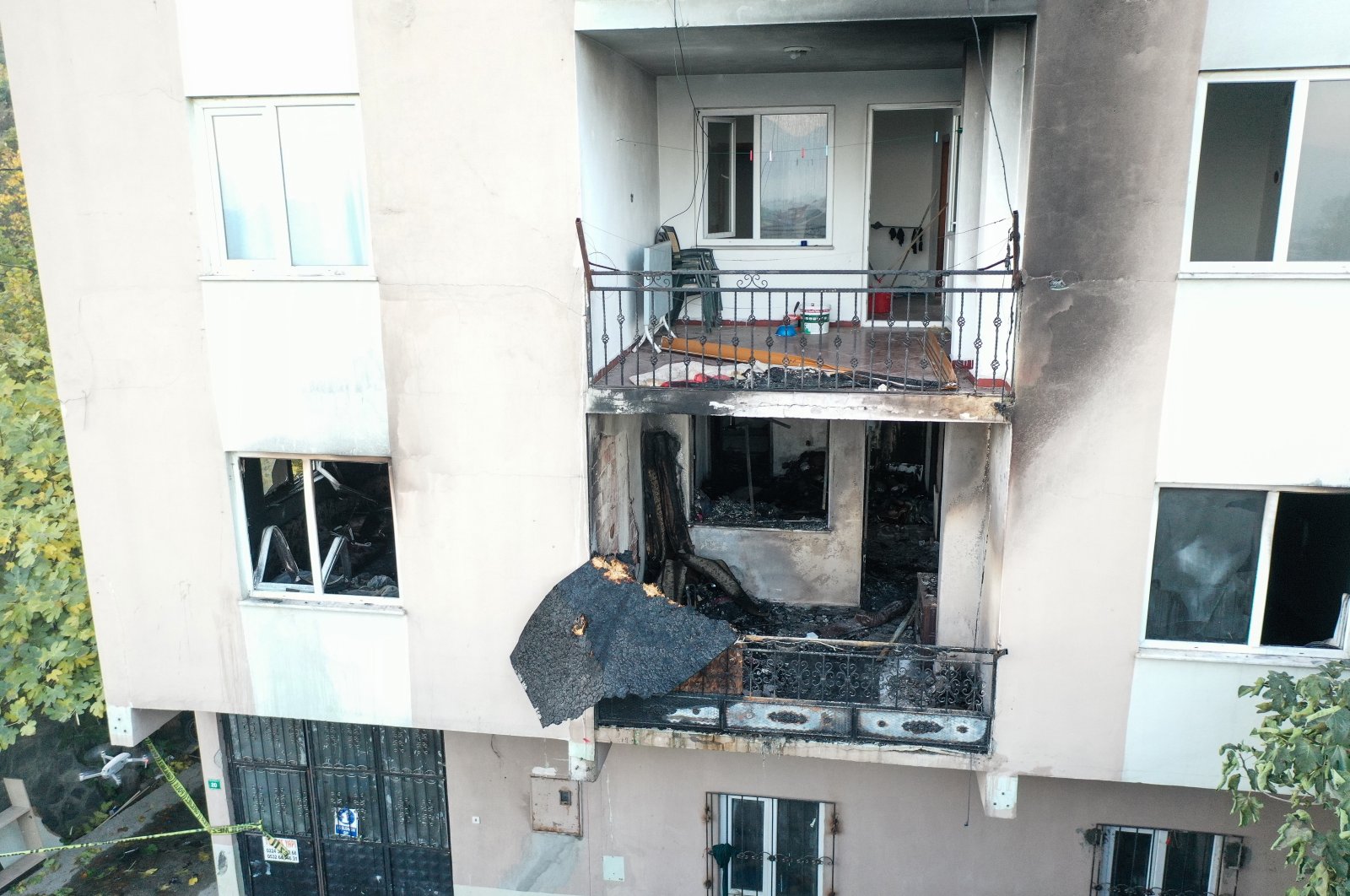 Kebakaran rumah merenggut nyawa 9 pengungsi Suriah di Bursa Türkiye