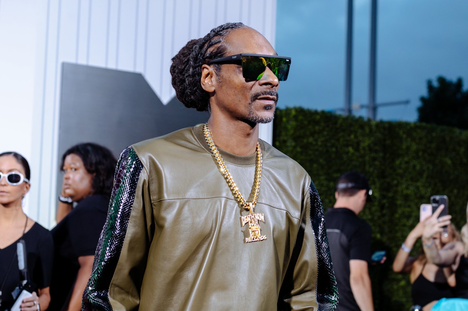 Snoop Dogg attends the 2022 MTV VMAs at Prudential Center, in Newark, New Jersey, U.S., Aug. 28, 2022. (Getty Images Photo)