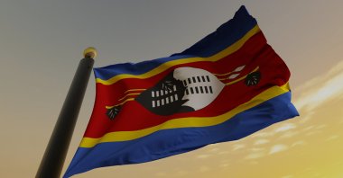 Flag of Eswatini. (Getty Images Photo)