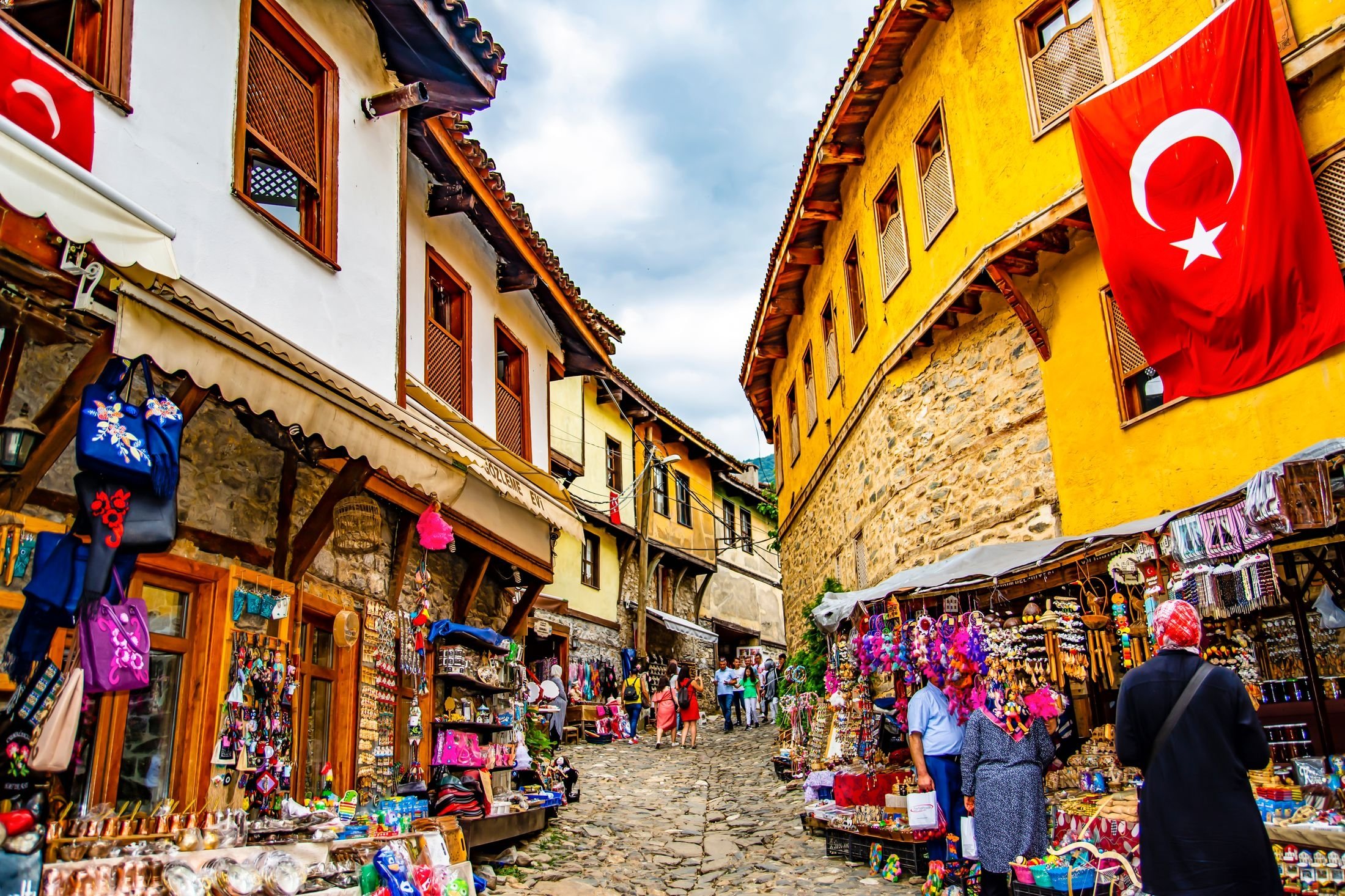 Desa Utsmaniyah Cumalıkızık, di Bursa, Türkiye.  (Foto Shutterstock)