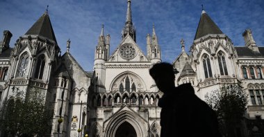 The Royal Courts of Justice in London, Britain, Nov. 8, 2022. (EPA File Photo)