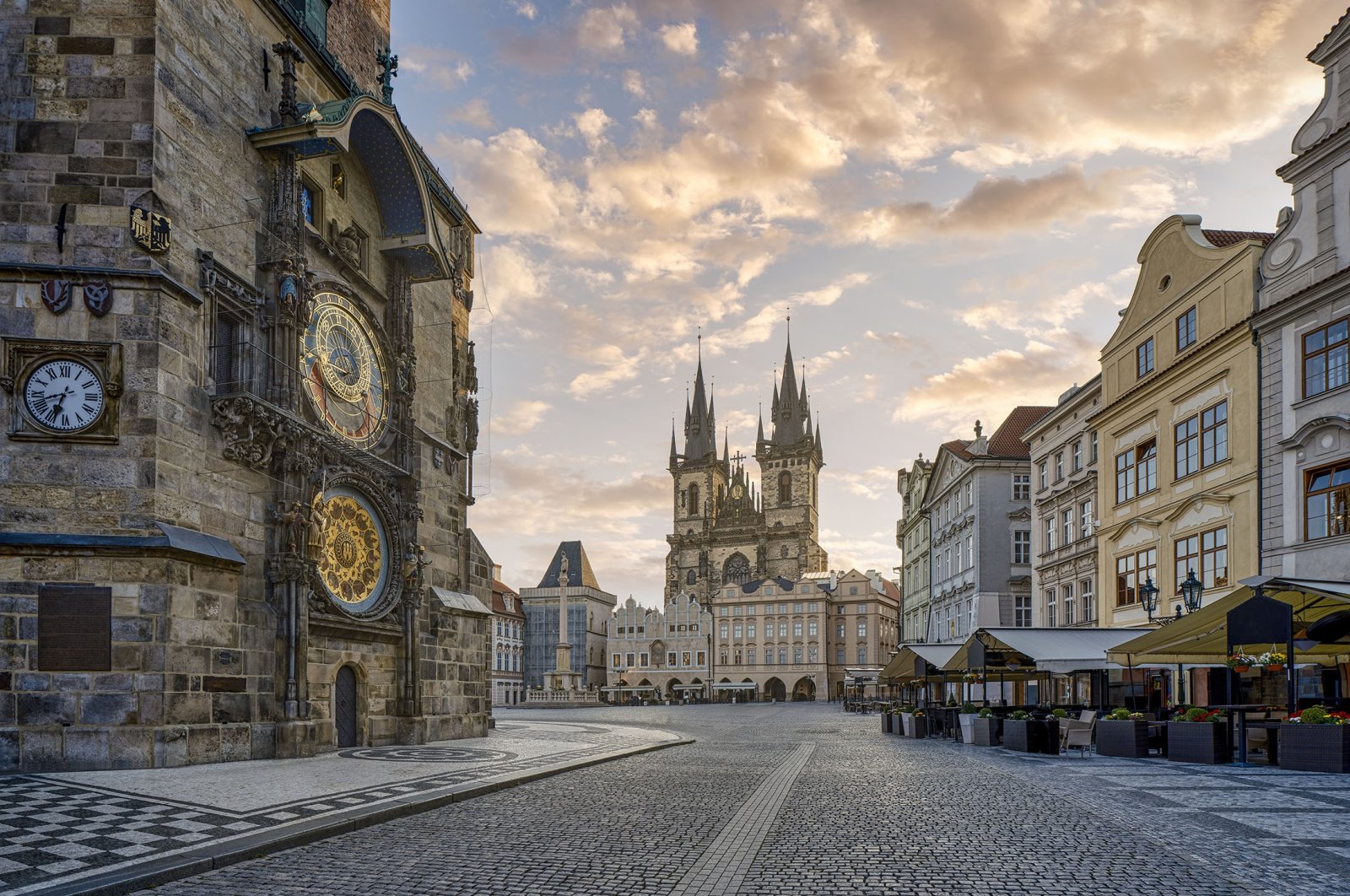 The Old Town Square, Prague, Czech Republic. (Getty Images Photo)