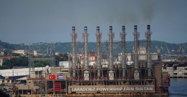 A Turkish Karadeniz Erin Sultan powership operates at Havana's bay, Cuba, Aug. 30, 2022. (Reuters Photo)