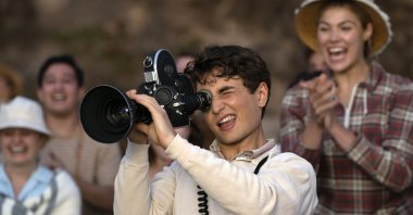 This image released by Universal Pictures and Amblin Entertainment shows Gabriel LaBelle in a scene from &quot;The Fabelmans.&quot; (AP Photo)