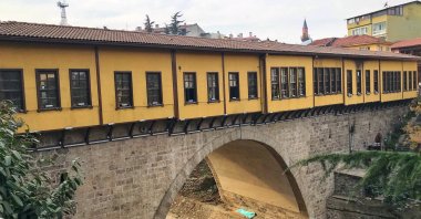 The Irgandı Bridge, in Bursa, Türkiye. (Photo by Özge Şengelen)