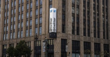 The headquarters of social media company Twitter is seen in San Francisco, U.S., Nov., 11, 2022. (AP Photo)