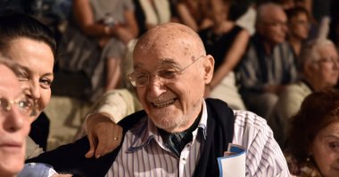 Hıncal Uluç attends a music festival, in Bodrum, Muğla, southwestern Türkiye, July 3, 2015. (AA Photo)