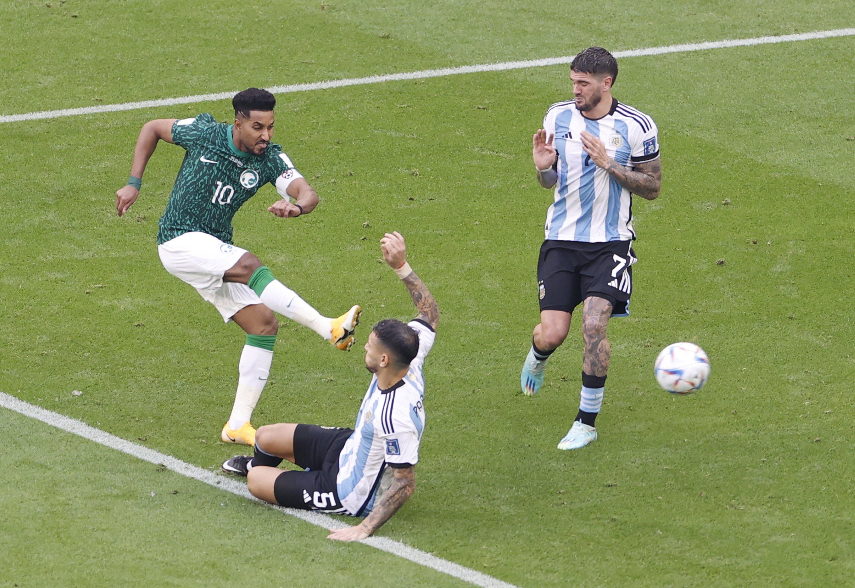 Saudi Arabia downs Messi's Argentina in historic World Cup upset