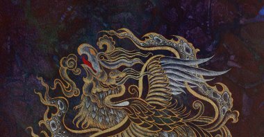 "The Bird in Myth" by Mürvet Bilgin. (Photo courtesy of YEE London)