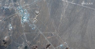 This satellite image shows an overview of Iran's Fordo Fuel Enrichment Plant (FFEP), Qom, Iran, Nov. 4, 2020. (AFP Photo)