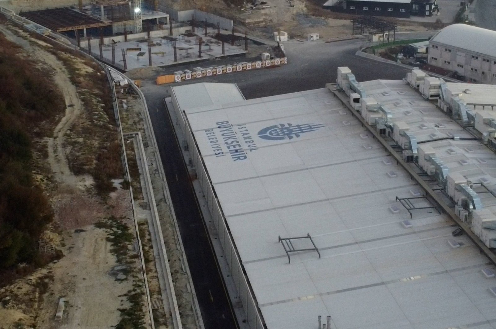A view of the disused factory, in Hadımköy, Istanbul, Türkiye, Oct. 22, 2022. (Photo by Barış Savaş)