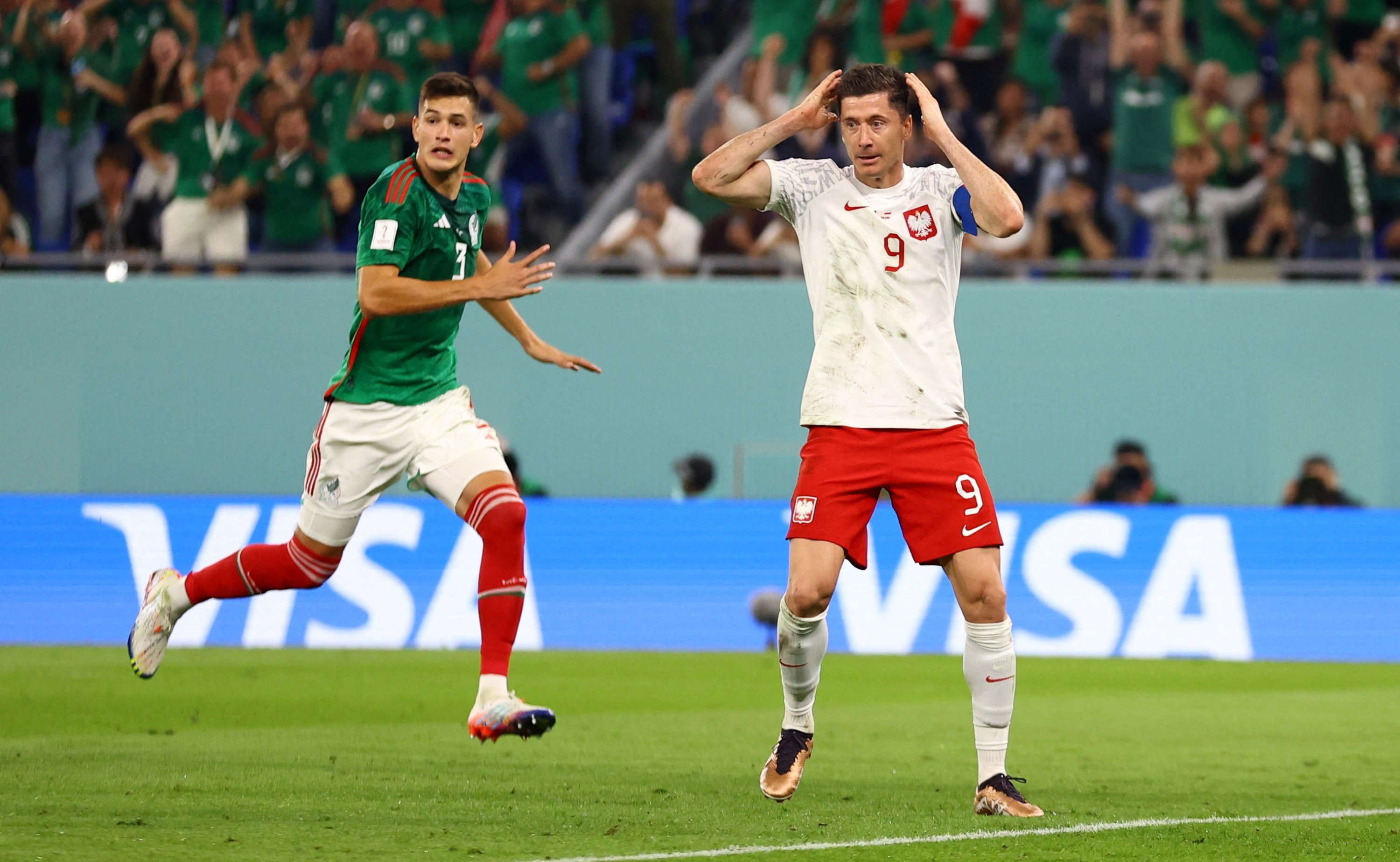 Lewandowski misses penalty as Poland draw 0-0 with Mexico in World Cup  Group C -Xinhua