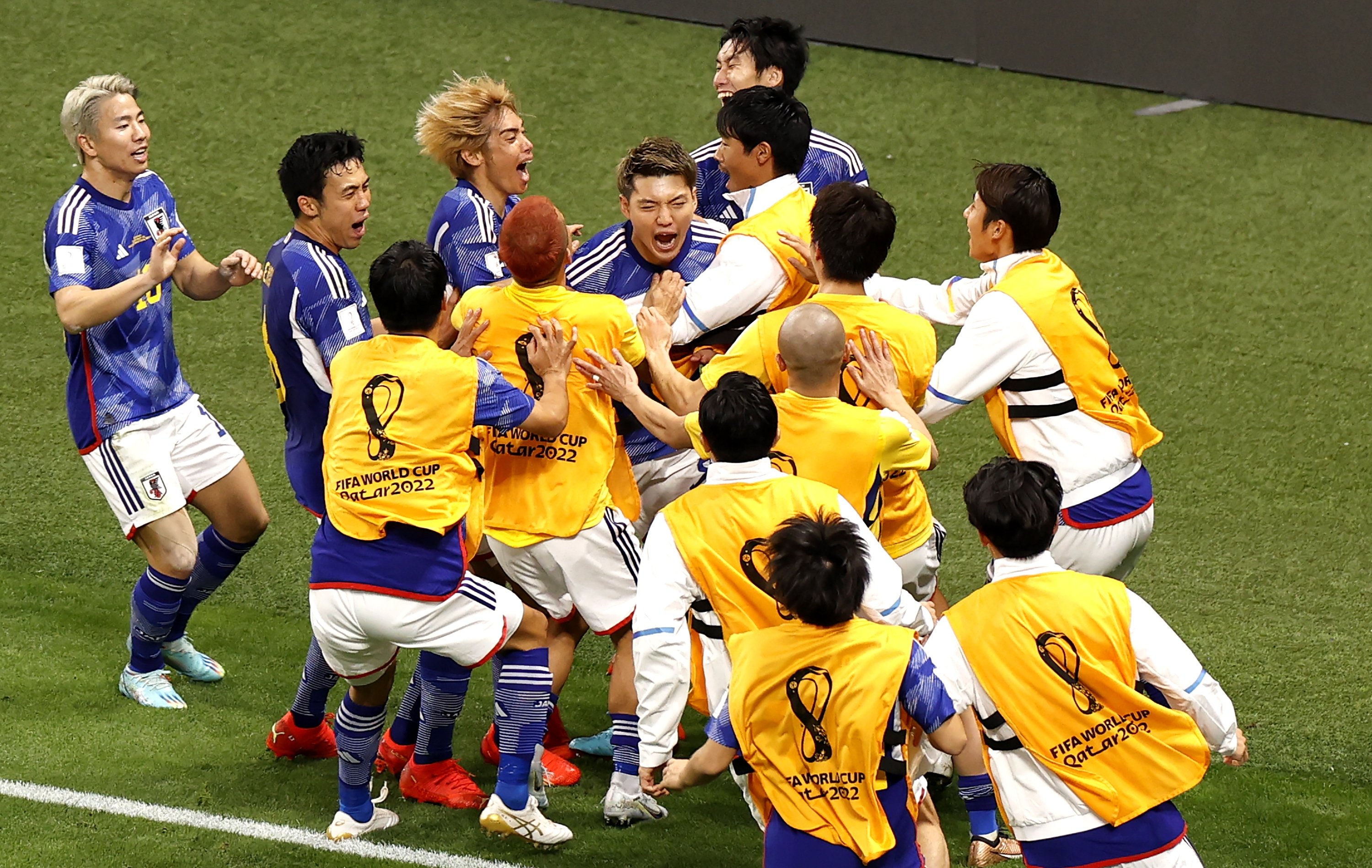 Japan-Germany World Cup match: Late goals by Doan and Asano give