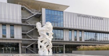 "Runner" by Tony Gragg, Istanbul, Türkiye, Oct. 24, 2022. (Photo courtesy of Istanbul Modern)