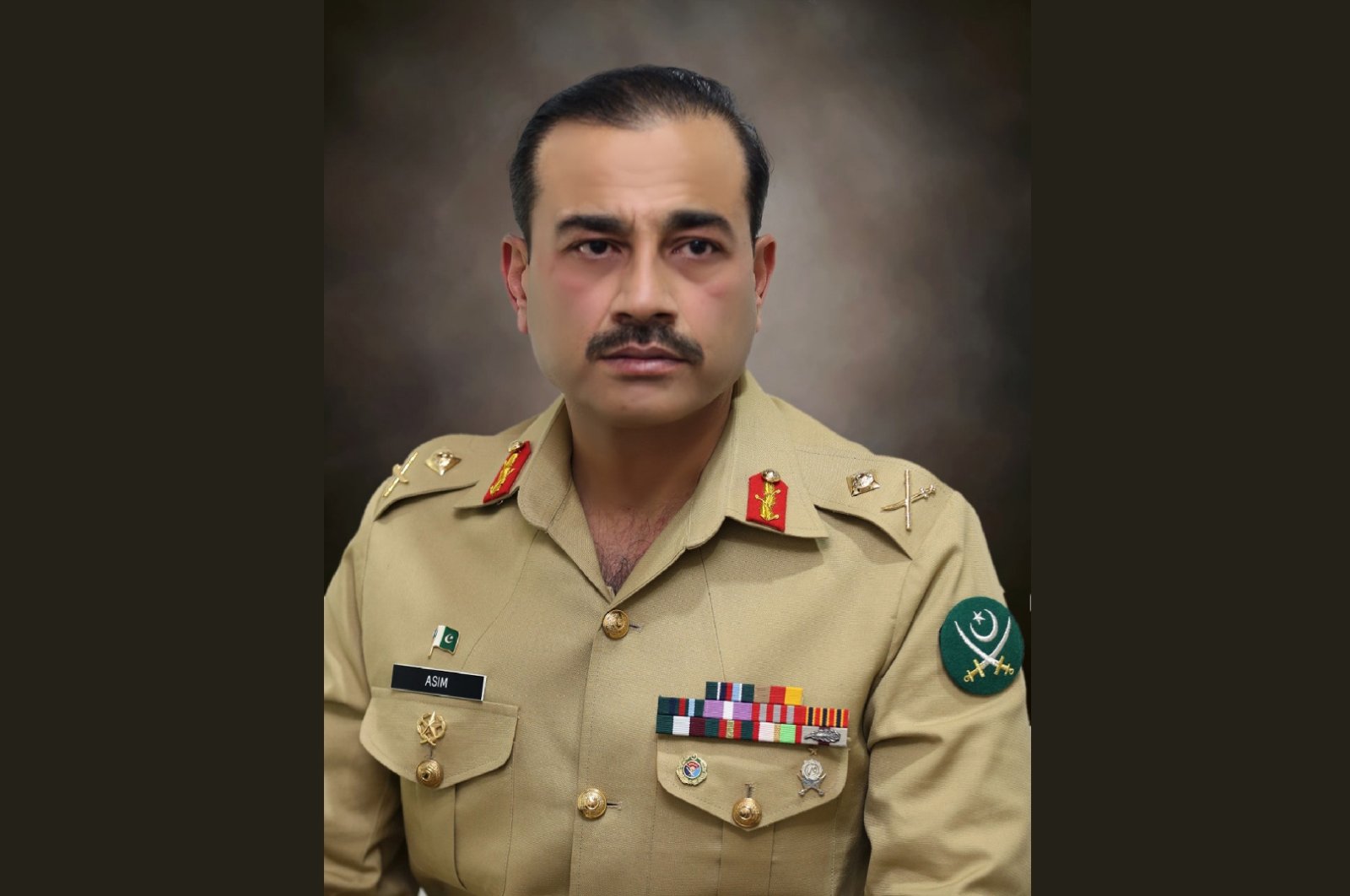 Then-chief of Pakistan&#039;s Inter-Services Intelligence service, Lt. Gen. Asim Munir, Oct. 10, 2018. (AP Photo)