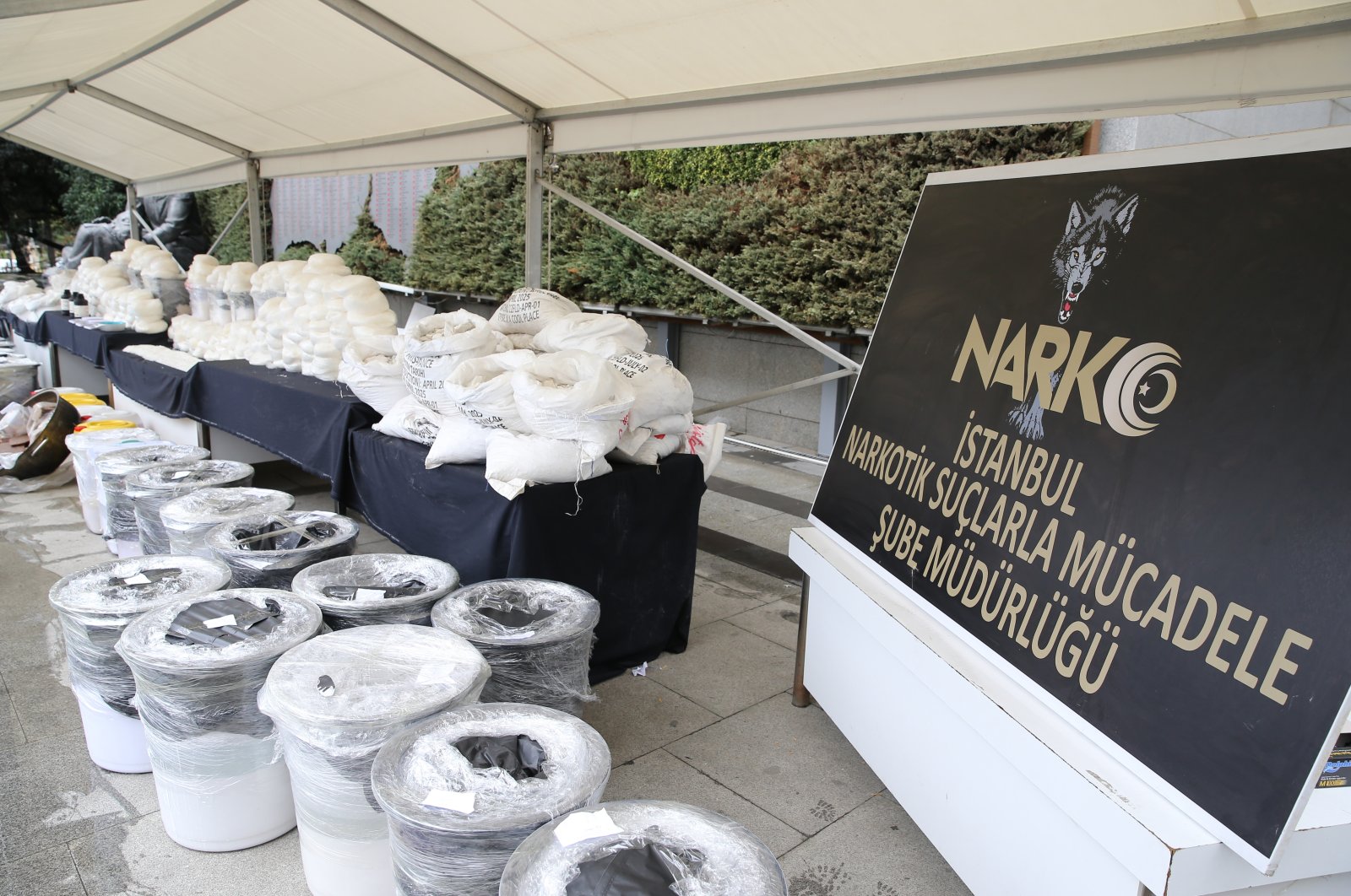 Polisi Istanbul menyita lebih dari 3 ton sabu