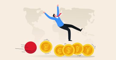 The two “black swans,” namely the COVID-19 pandemic and the Russia-Ukraine war, triggered significant inflationary pressure on the world economy. (Shutterstock Photo)