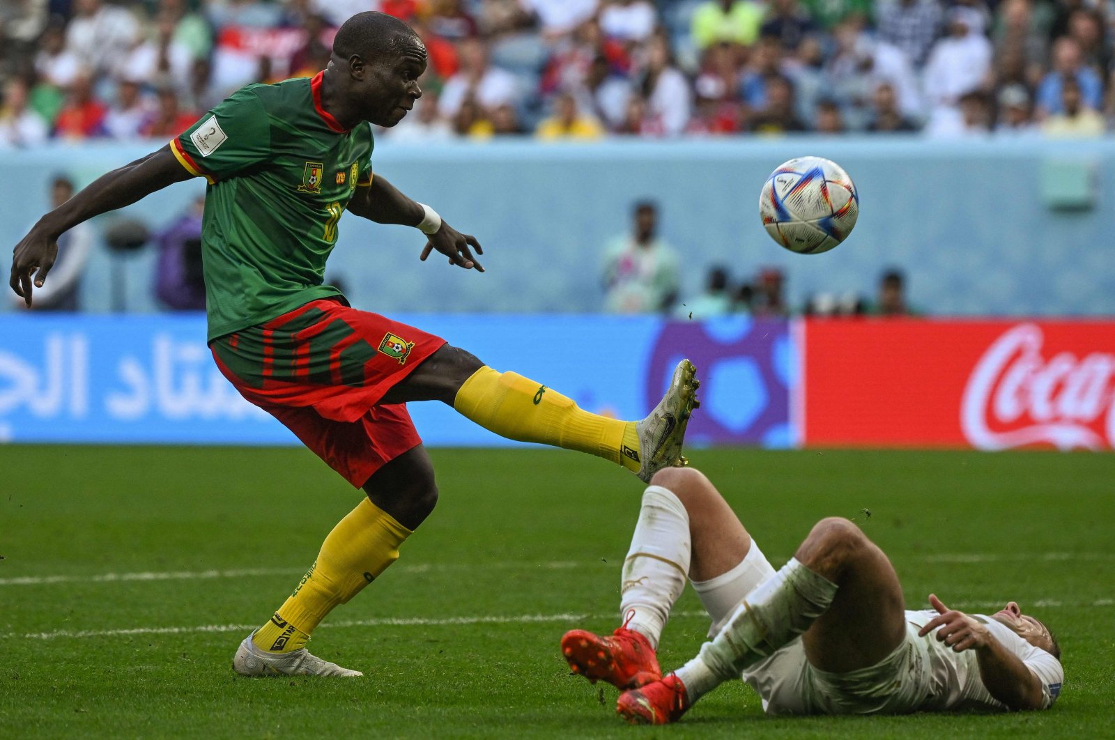 Sihir Aboubakar menyelamatkan Kamerun dalam kebuntuan 3-3 Serbia