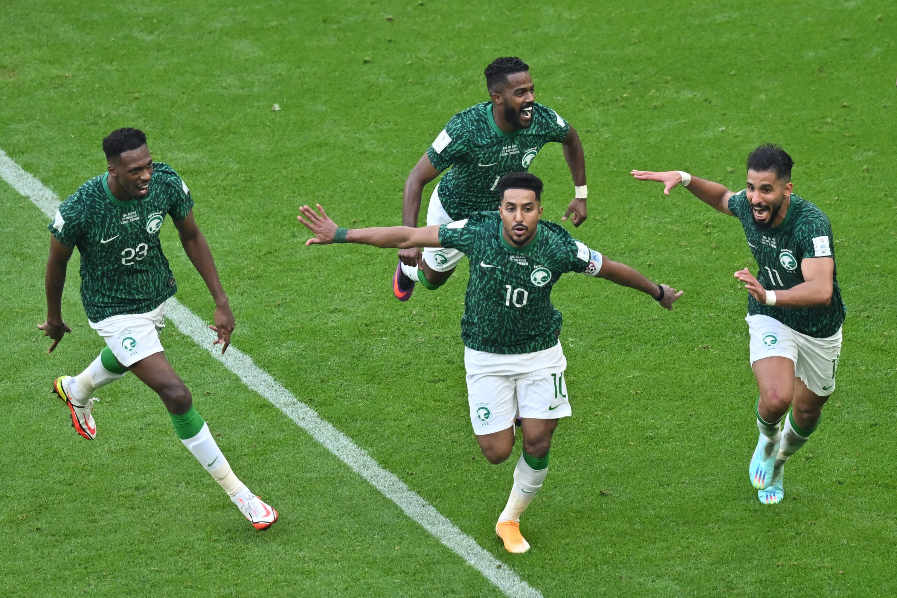 Saudi Arabia in contention for round of 16 ahead of Mexico tie