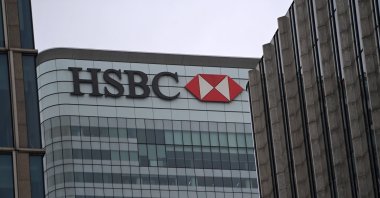 HSBC headquarters at Canary Wharf in London, U.K., Nov., 7, 2022. (EPA Photo) 
