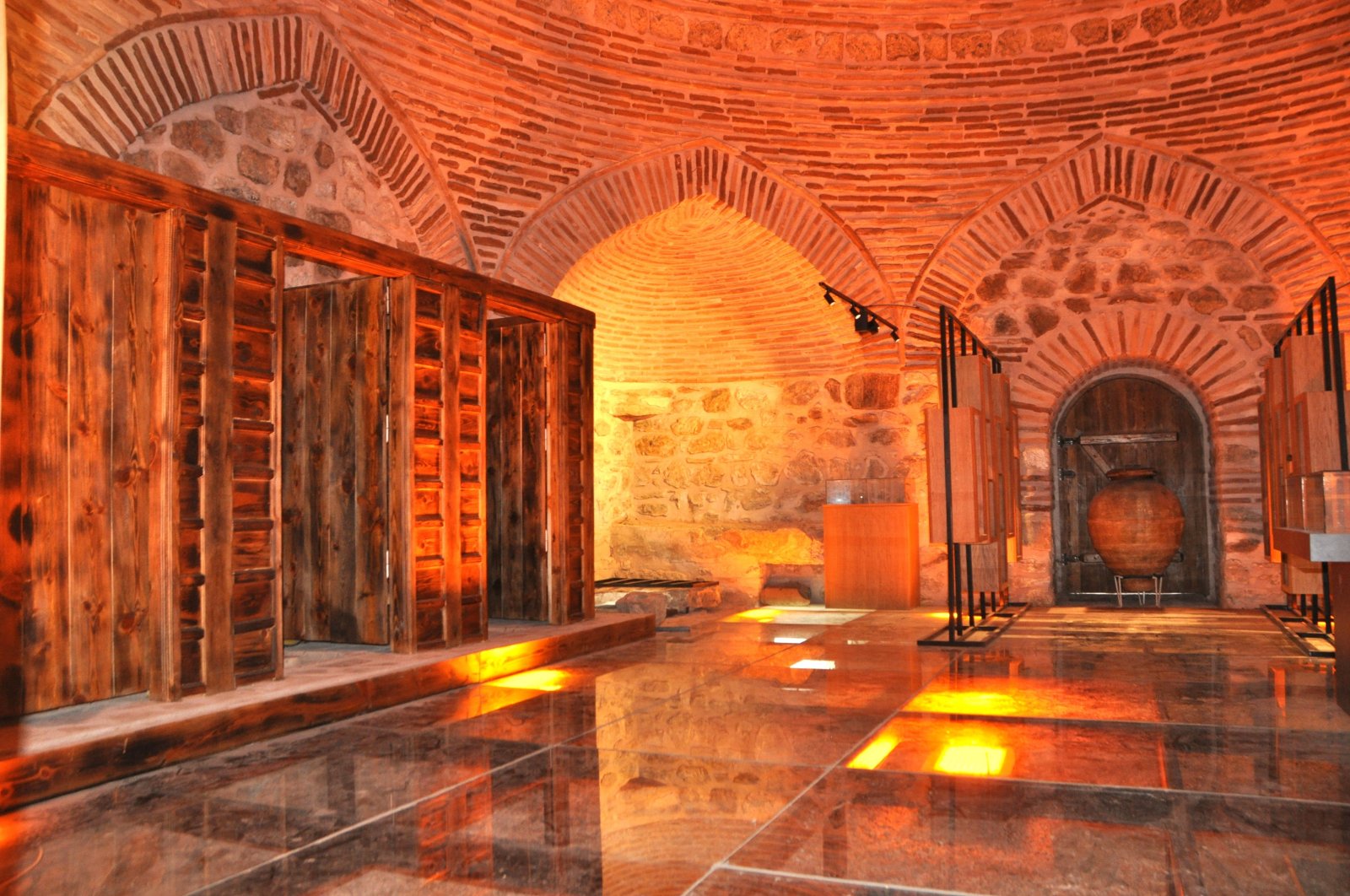 Anatolia&#039;s first public toilet, known as &quot;sık dişini helası,&quot; will be opened as the Water and Cleaning Museum, Tokat, Türkiye, Nov. 29, 2022. (IHA Photo)
