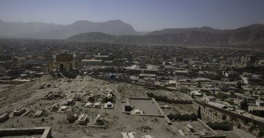 A view of the southeast part of Kabul, Afghanistan, Sept. 24, 2016. (Getty Images)