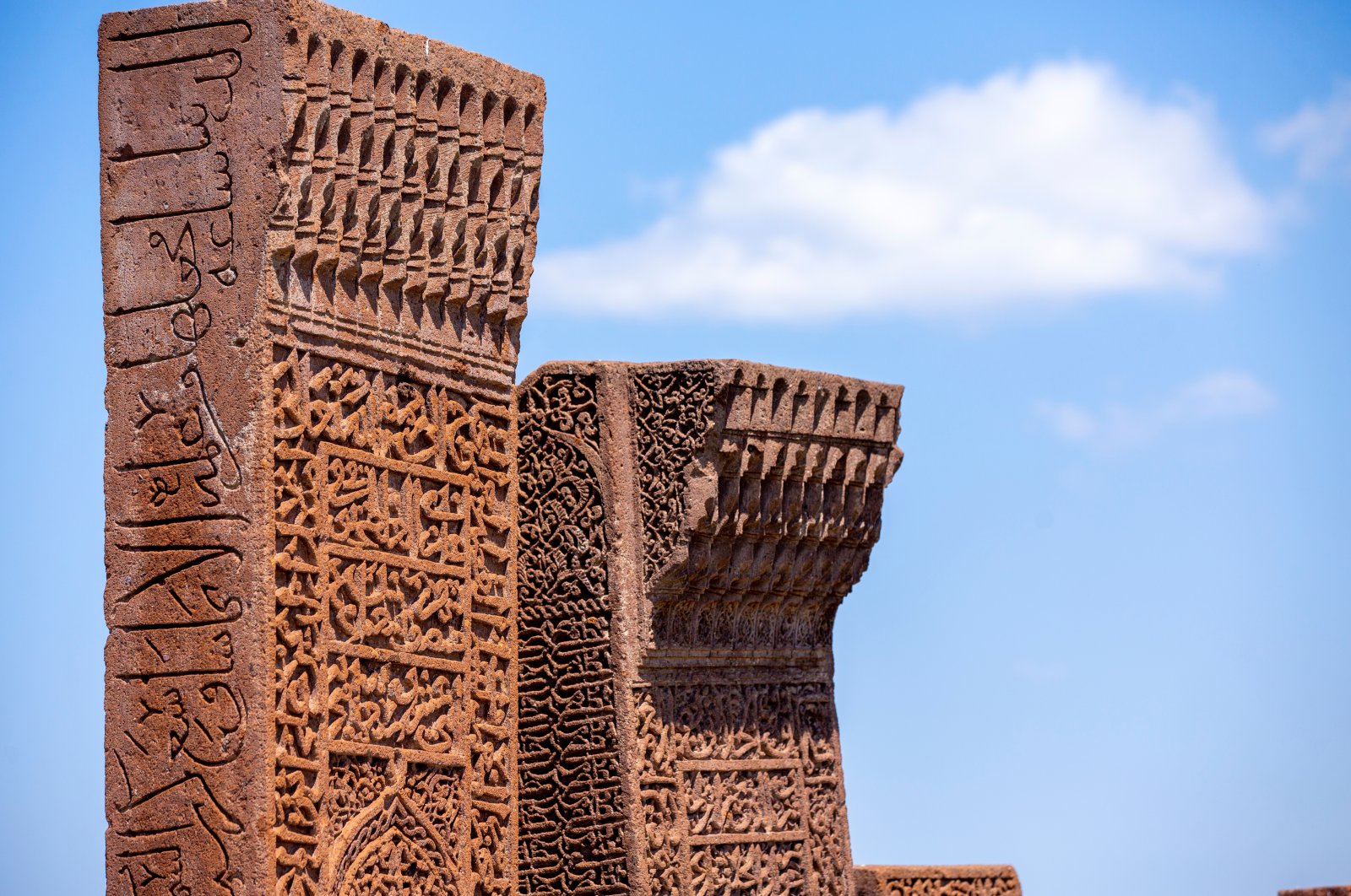Tombstone monuments, Ahlat, eastern Türkiye. (Shutterstock Photo)