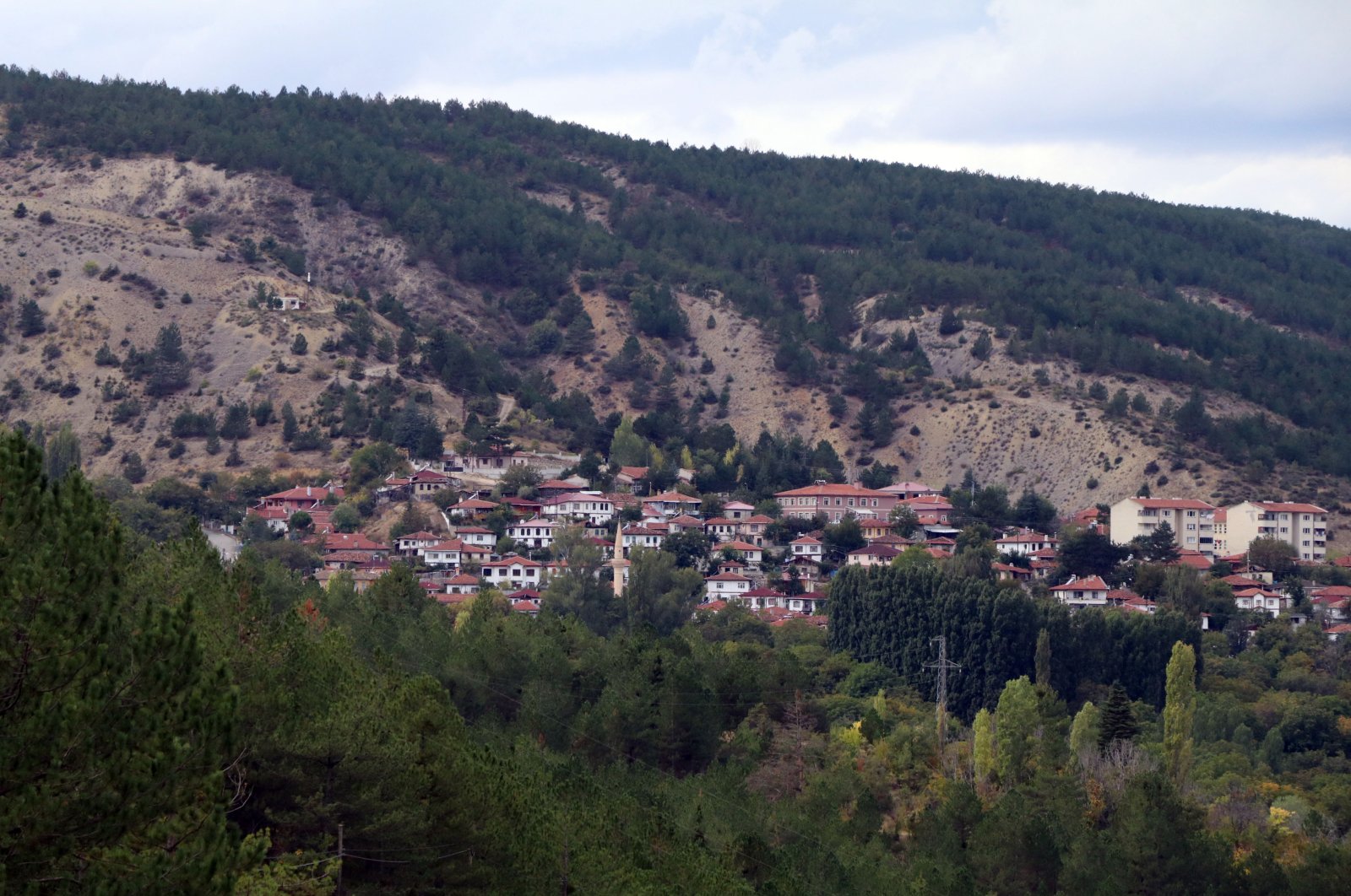 A general view of Bayramören, in Çankırı, northern Türkiye, Oct. 4, 2022. (AA Photo) 