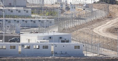 A general view of the Zervou center for refugees in Samos, Greece, Sept. 25, 2022. (Getty Images)