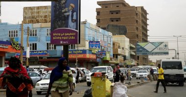 A general view shows Sudanese people and traffic along a street in Khartoum, Sudan June 11, 2019. (Reuters File Photo)