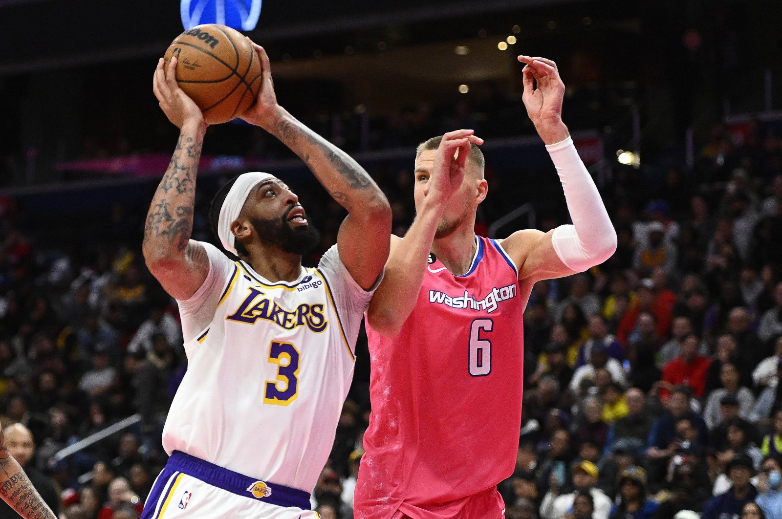 Ferocious Lakers ‘Davis’ 55 poin menjinakkan Wizards, Celtics mengalahkan Nets
