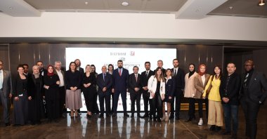 Daily Sabah editors and executives at the Media and Diplomacy event held in the Turkuvaz Media Center in Istanbul, Dec. 7, 2022. 
