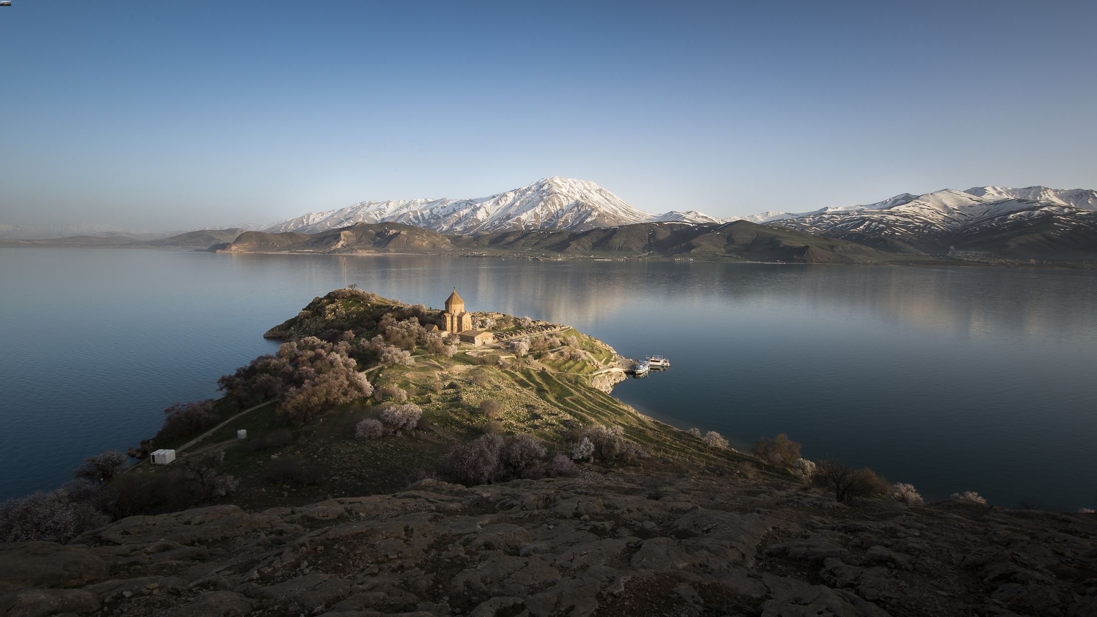 Danau Van di Van timur Anatolia, Türkiye.  (Foto Shutterstock)