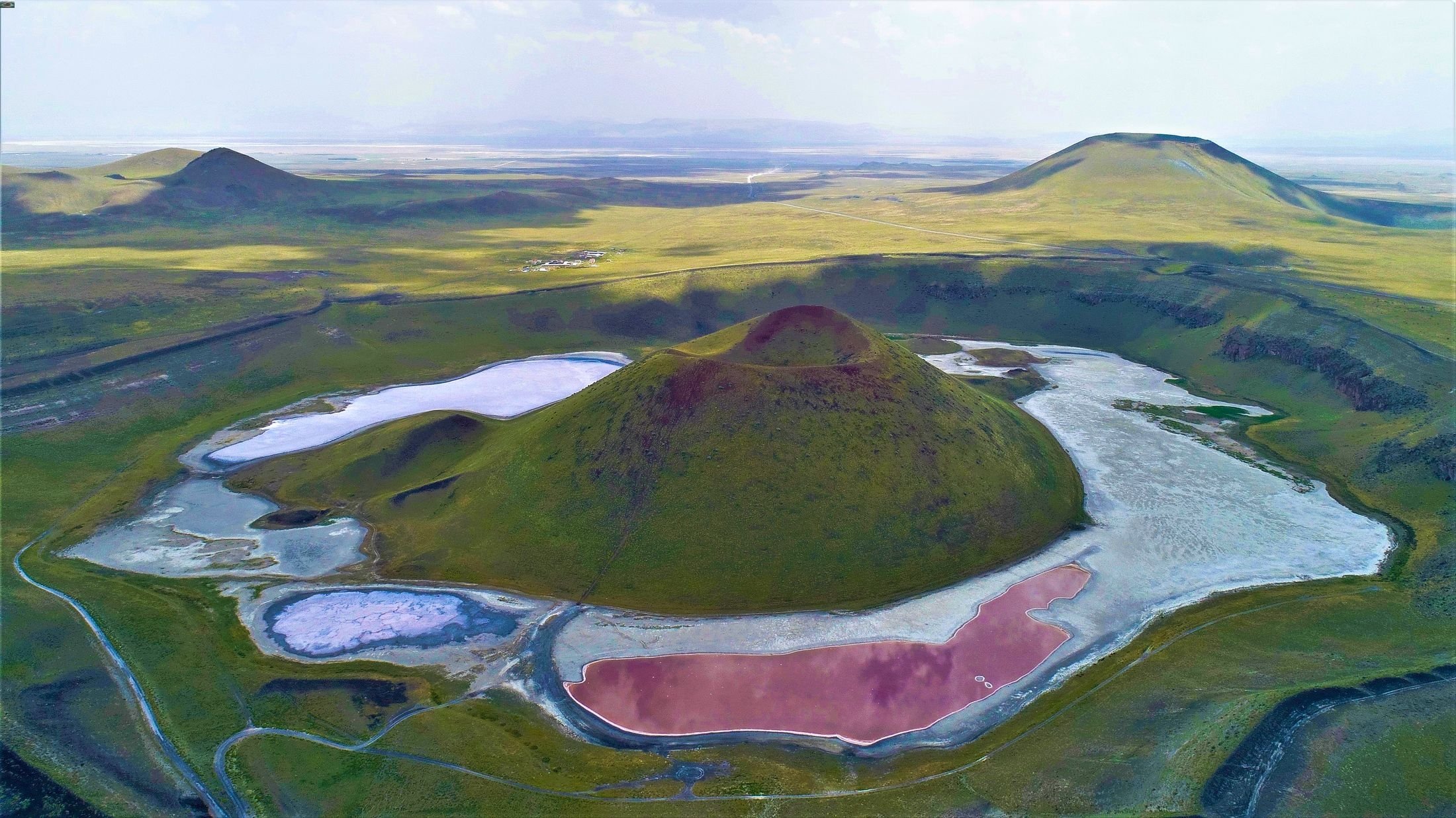 Danau Meke di Konya Anatolia tengah, Türkiye.  (Foto Shutterstock)