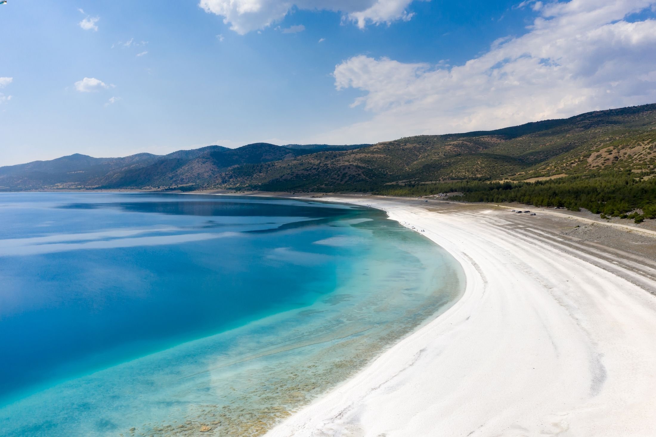 Danau Salda di Burdur Mediterania, Türkiye.  (Foto Shutterstock)